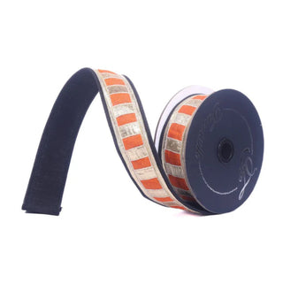 Orange Fantastical Wired Ribbon 1.5"X5YD