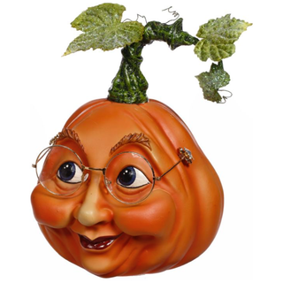 Pumpkin Head Decor, Large