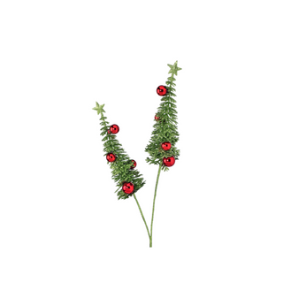 Glitter Tree with Ball Spray