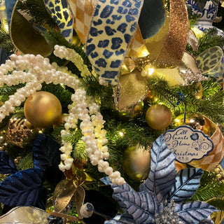 Gold Ball Garland, 4'