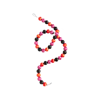 Halloween Silk Ball Garland by Glitterville, Large