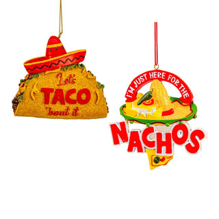 Nachos & Taco Ornament