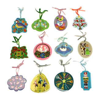 12 Days of Christmas Ornaments