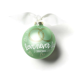 Love Never Fails Ornament