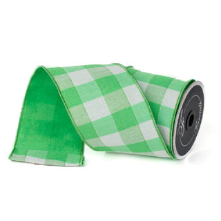 Lime Stitchery Ribbon, 4" X 10YD