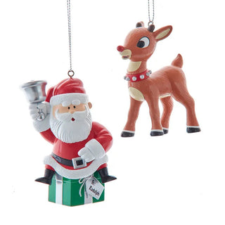 Rudolph The Red Nose Reindeer® Rudolph Santa Ornament