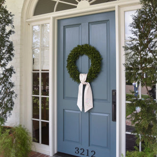 Round Boxwood Wreath 24"