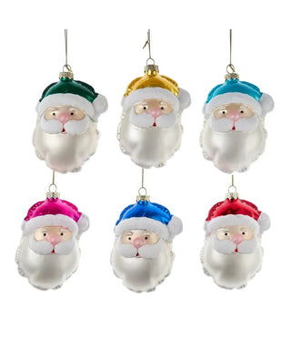 Santa Head Balloon Ornament