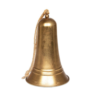 Carillon Antique Gold Bell Ornament, 12"