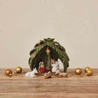 Stoneware Vintage Nativity