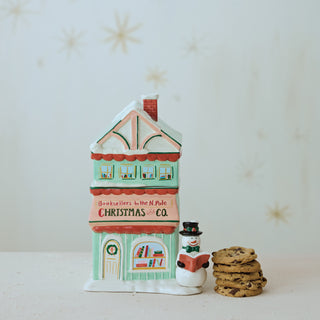 Bookstore Shaped Cookie Jar