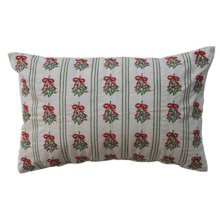 Mistletoe Lumbar Pillow