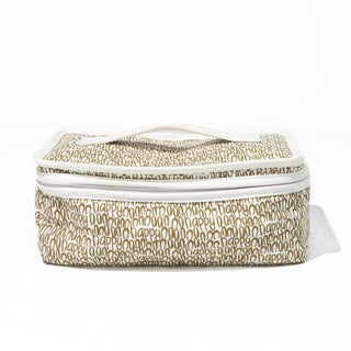 Gold and White Mini Attachment Storage Bag by Happy Everything!
