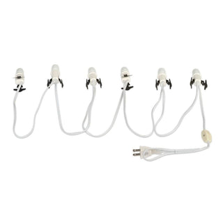 6 Socket Light Set with Bulbs #149, Dept. 56