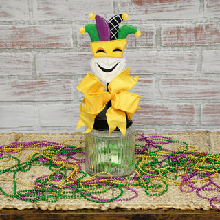 Mardi Gras Mask Finial