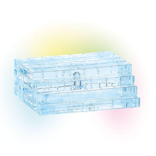 Lit Ice Castle Steps, Dept. 56