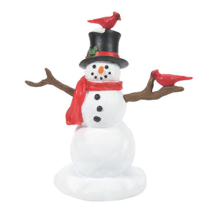 Cardinal Christmas Snowman Dept. 56