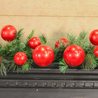 Red Ball Garland, 10'