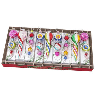 Christmas Confetti Shape Icicle Set by Christopher Radko