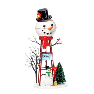Snowman Watertower, Dept. 56