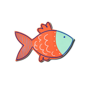 Bubbles The Fish Big Attachment By Happy Everything!