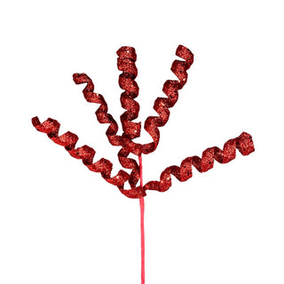 Red Fizzy Curly Pick