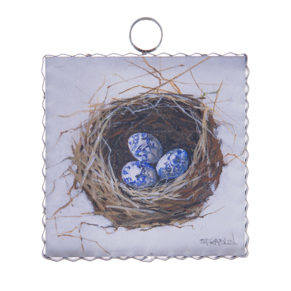 Mini Gallery Nest of Blue Eggs