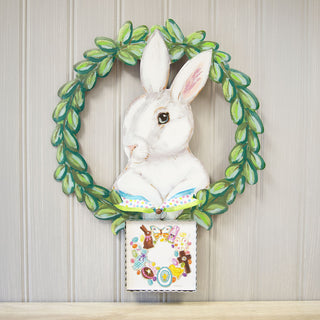 Rabbit Wreath Gallery Art