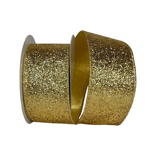 Gold Glitter Magic Ribbon, 2.5"X10YD