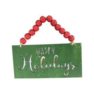 "Happy Holidays" Sign Ornament