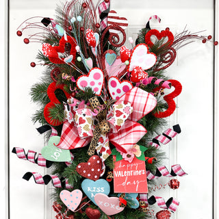 Layered Pastel Heart Pick