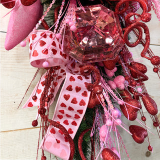 Heart Spring Spray, 22.5"