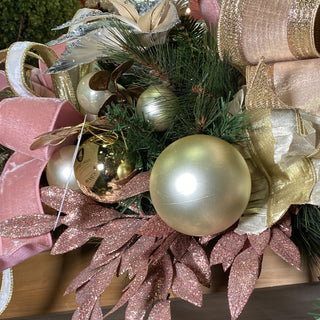Platinum Matte Ball Ornament, 4"