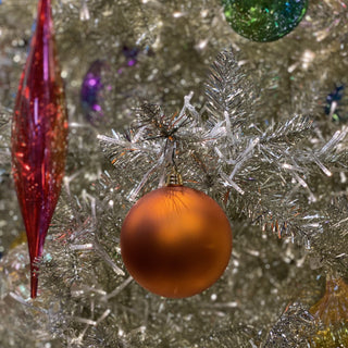 Copper Matte Ball Ornament, 6"