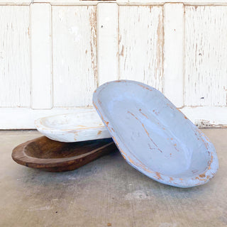 Medium Carved Dough Bowl