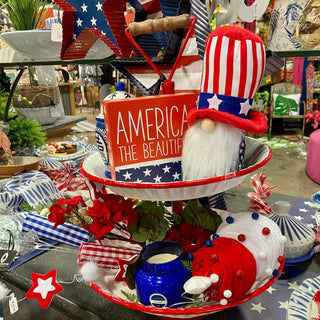 Festive Fourth of July Floral Spray