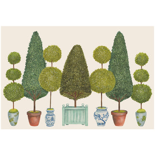 Topiary Garden Placemat Set