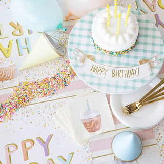 Happy Birthday Sprinkle Placemat Set