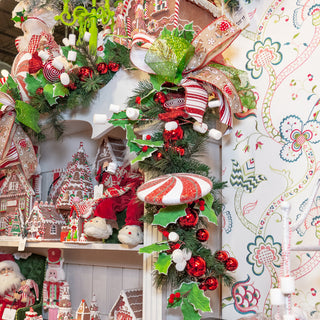 Red Ball Garland, 4'