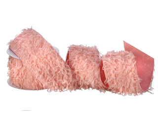 Pink Mohair Tafta Ribbon, 4" X 10YD
