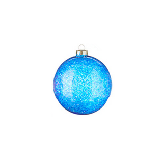 Glittered Ball Ornament, 5"