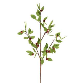 Felt Holly Berry Spray