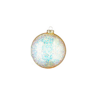 Glittered Ball Ornament, 5"