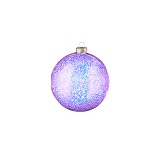 Glittered Ball Ornament, 5"