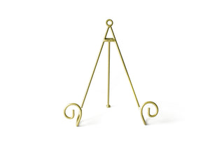 Gold Swirl Plate Stand Gold by Happy Everything!