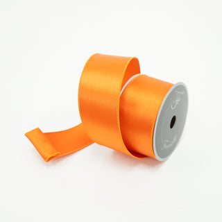 Orange Satin Ribbon, 2.5" X 10YD