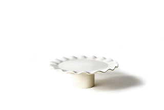 Signature White Ruffle Cake Stand, 11"