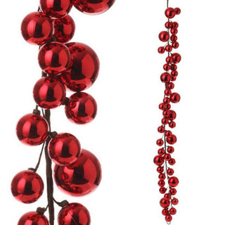 Red Ball Garland, 4'