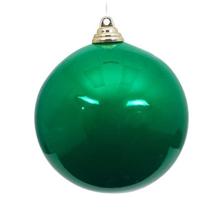 Emerald Green Candy Apple Ball Ornament, 8"