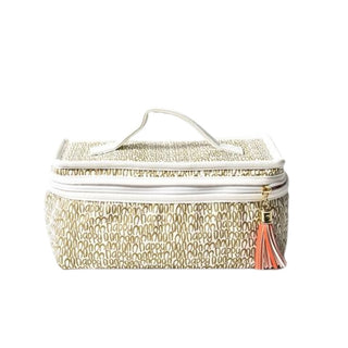 Gold and White Mini Attachment Storage Bag by Happy Everything!